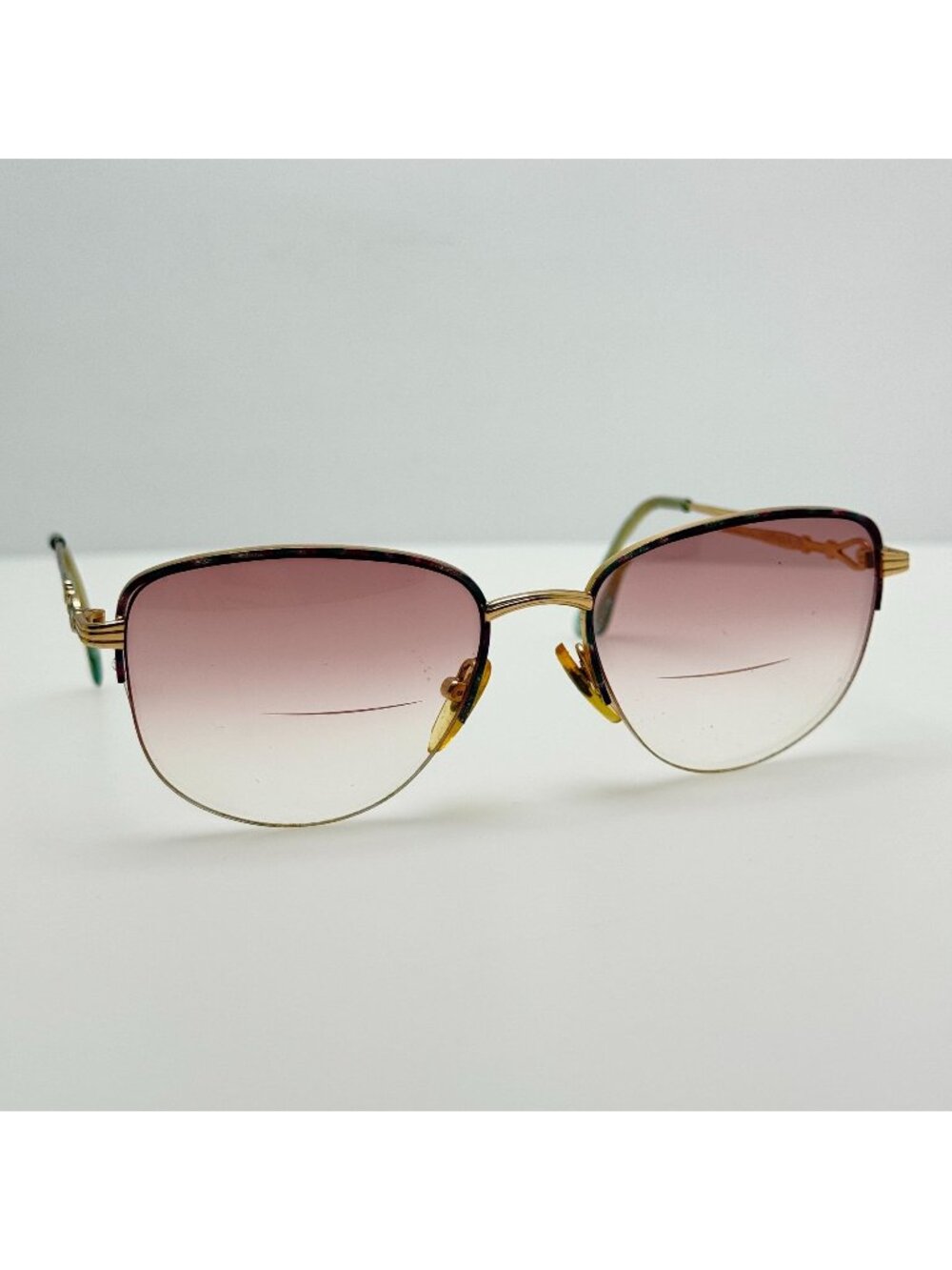 Revlon Eyeglasses Eye Glasses Frames 1003 Gold Rose 55-17-130